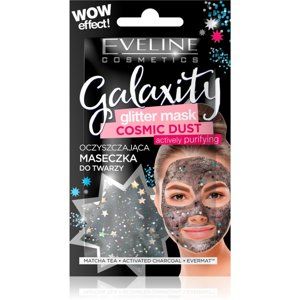 Eveline Cosmetics Galaxity Glitter Mask čistiaca maska s trblietkami 10 ml