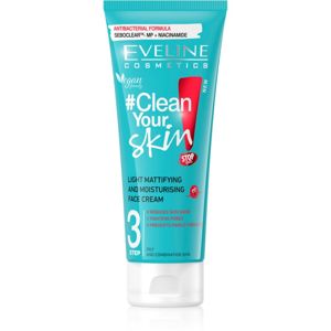 Eveline Cosmetics #Clean Your Skin hydratačný zmatňujúci krém 75 ml