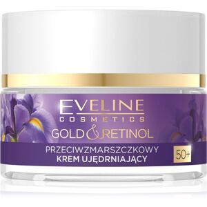Eveline Cosmetics Gold & Retinol spevňujúci krém proti vráskam 50+ 50 ml