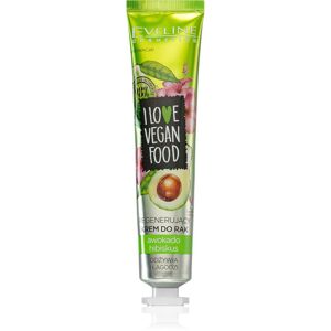 Eveline Cosmetics I Love Vegan Food regeneračný krém na ruky s avokádom 50 ml