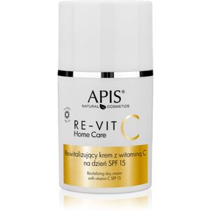 Apis Natural Cosmetics Re-Vit C Home Care ľahký hydratačný krém SPF 15 50 ml