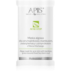 Apis Natural Cosmetics Acne-Stop Professional čistiaca a zjemňujúca maska pre mastnú pleť so sklonom k akné 20 g