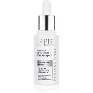 Apis Natural Cosmetics Platinum Gloss omladzujúca koncentrovaná starostlivosť pre spevnenie pleti 30 ml