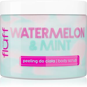 Fluff Watermelon & Mint telový peeling 160 ml