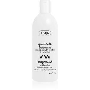 Ziaja Goat's Milk posilňujúci šampón pre suché a poškodené vlasy 400 ml