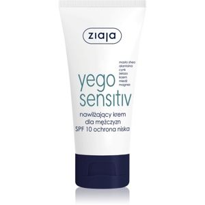 Ziaja Yego Sensitiv upokojujúci a hydratačný krém pre mužov SPF 10 50 ml