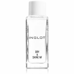 Inglot Dry & Shine NF vrchný lak na nechty pre urýchlenie zasychania laku náplň 9 ml