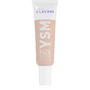 Inglot PlayInn YSM vyhladzujúci make-up pre mastnú a zmiešanú pleť odtieň 39 30 ml