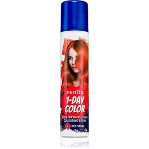Venita 1-Day Color farebný sprej na vlasy odtieň No. 4 - Red Spark 50 ml