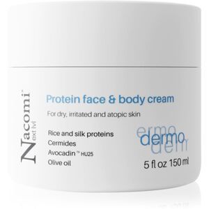 Nacomi Next Level Dermo Protein krém na tvár a telo pre suchú až atopickú pleť 150 ml