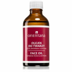 Orientana Japanese Rose & Saffron Face Oil omladzujúci pleťový olej 50 ml