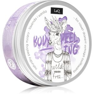 LaQ Fruit Line Lavender & Vanilla čistiaci telový peeling 200 ml