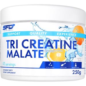 SFD Nutrition Tri Creatine Malate podpora športového výkonu a regenerácie príchuť Orange 250 g