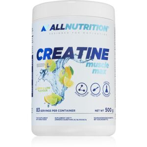 Allnutrition Creatine Muscle Max podpora športového výkonu príchuť Lemon & Lime 500 g