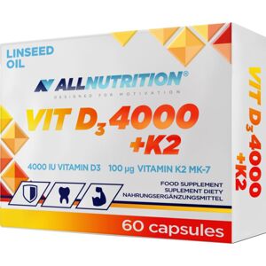 Allnutrition Vit D3 2000 + K2 podpora imunity 60 cps