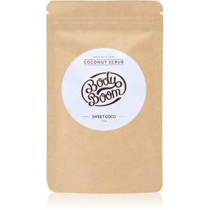 BodyBoom Sweet Coco kávový telový peeling 100 g
