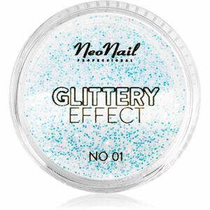 NeoNail Glittery Effect No. 01 trblietavý prášok na nechty 2 g