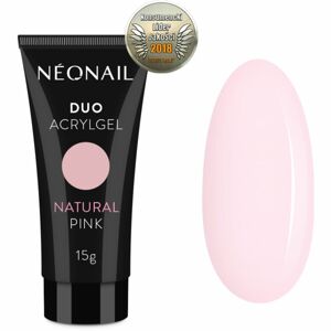 NeoNail Duo Acrylgel Natural Pink gél pre modeláž nechtov odtieň Natural Pink 15 g