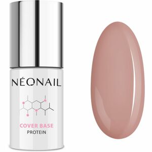 NeoNail Cover Base Protein podkladový a vrchný lak pre gélové nechty odtieň Cream Beige 7,2 ml