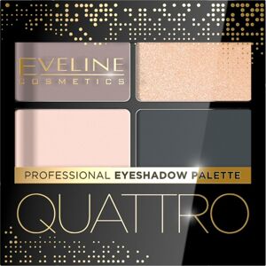 Eveline Cosmetics Quattro paletka očných tieňov odtieň 02 3,2 g