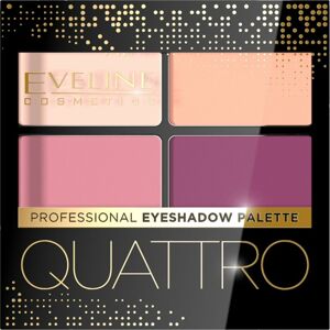 Eveline Cosmetics Quattro paletka očných tieňov odtieň 03 3,2 g