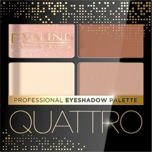 Eveline Cosmetics Quattro paletka očných tieňov odtieň 05 3,2 g
