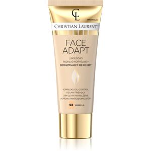 Christian Laurent Face Adapt hydratačný make-up s vyhladzujúcim účinkom odtieň 02 Vanilla 30 ml