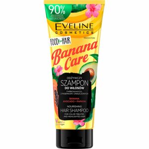 Eveline Cosmetics Food for Hair Banana hydratačný šampón pre ochranu farby 250 ml