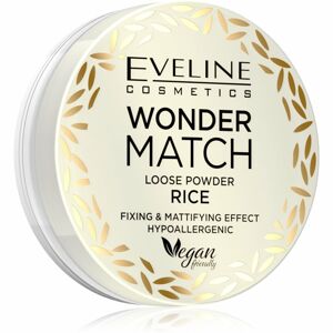 Eveline Cosmetics Wonder Match transparentný fixačný púder pre matný vzhľad Rice 6 g