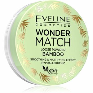 Eveline Cosmetics Wonder Match transparentný sypký púder s matným efektom Bamboo 6 g