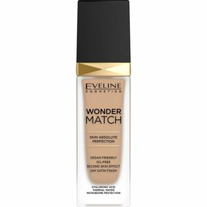 Eveline Cosmetics Wonder Match dlhotrvajúci tekutý make-up s kyselinou hyalurónovou odtieň 30 Cool Beige 30 ml