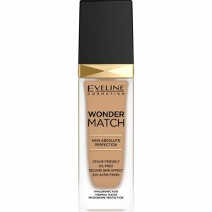Eveline Cosmetics Wonder Match dlhotrvajúci tekutý make-up s kyselinou hyalurónovou odtieň 40 Sand 30 ml