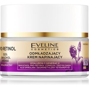 Eveline Cosmetics Pro-Retinol 100% Bakuchiol Intense spevňujúci denný krém proti vráskam 50+ 50 ml