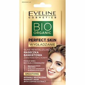 Eveline Cosmetics Perfect Skin Coffee intenzívna revitalizačná maska s výťažkami z kávy 8 ml