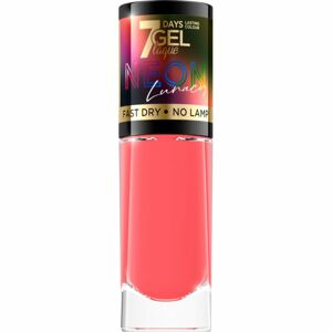 Eveline Cosmetics 7 Days Gel Laque Neon Lunacy neónový lak na nechty odtieň 81 8 ml