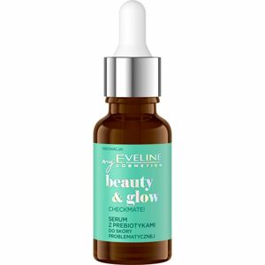 Eveline Cosmetics Beauty & Glow Checkmate! zmatňujúce sérum pre stiahnutie rozšírených pórov s prebiotikami 18 ml