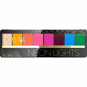 Eveline Cosmetics Neon Lights paletka očných tieňov 9,6 g