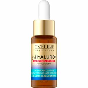 Eveline Cosmetics Bio Hyaluron 3x Retinol System protivráskové a vyplňujúce sérum 18 ml