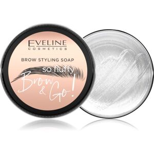 Eveline Cosmetics Brow & Go! stylingové mydlo na obočie 25 g