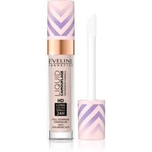 Eveline Cosmetics Liquid Camouflage vodeodolný korektor s kyselinou hyalurónovou odtieň 02 Light Vanilla 7,5 ml
