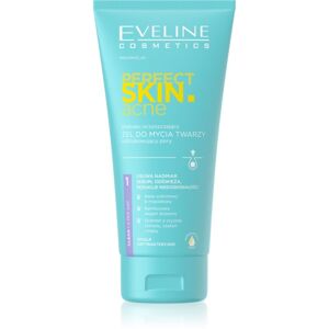 Eveline Cosmetics Perfect Skin .acne hĺbkovo čistiaci gél pre problematickú pleť, akné 150 ml
