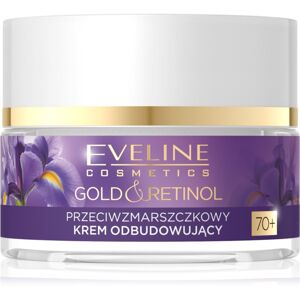 Eveline Cosmetics Gold & Retinol regeneračný krém proti vráskam 70+ 50 ml