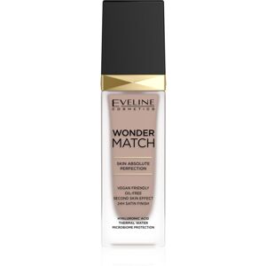 Eveline Cosmetics Wonder Match dlhotrvajúci tekutý make-up s kyselinou hyalurónovou odtieň 45 Honey 30 ml