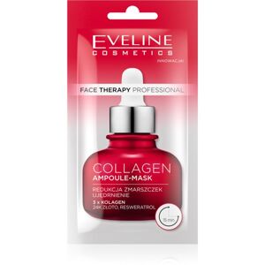 Eveline Cosmetics Face Therapy Collagen krémová maska pre obnovu pevnosti pleti 8 ml
