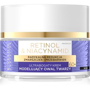 Eveline Cosmetics Retinol & Niacynamid intenzívny obnovujúci nočný krém 60+ 50 ml