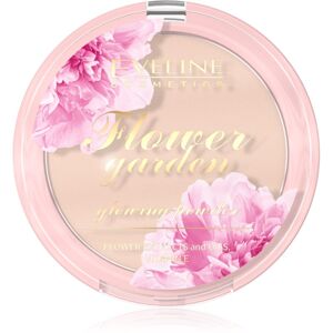 Eveline Cosmetics Flower Garden rozjasňujúci púder 4 g