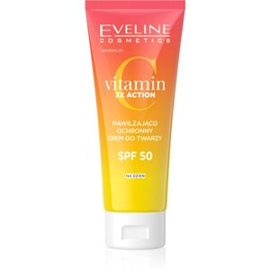 Eveline Cosmetics Vitamin C 3x Action hydratačný denný krém SPF 50 30 ml