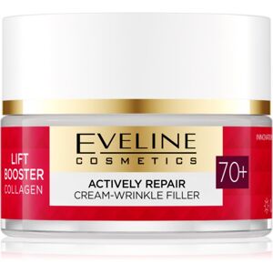 Eveline Cosmetics Lift Booster Collagen hydratačný a vyživujúci krém na vrásky 70+ 50 ml