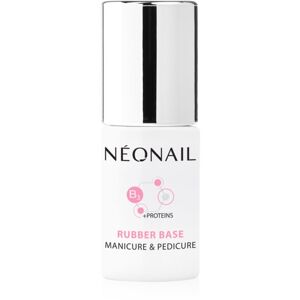 NeoNail Manicure & Pedicure Rubber Base podkladový lak pre gélové nechty s proteínom 7,2 ml