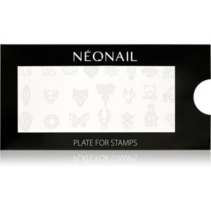 NEONAIL Stamping Plate šablóny na nechty typ 02 1 ks